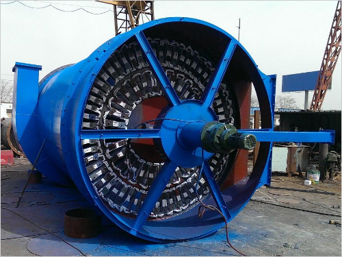 ZC機械回轉(zhuǎn)反吹扁袋式除塵器